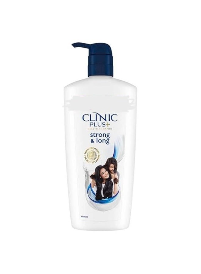 Clinic Plus Pond'S Strong & Long Health Shampoo - With Milk Protein And Multivitamin, 650 Ml - Image 2